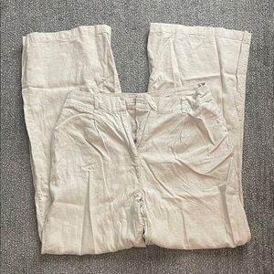 Cream dress pants